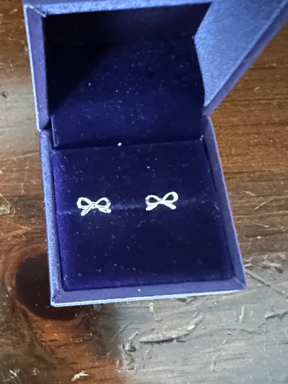 Hey June Tiny Ribbon Bow Screwbacks - Picture 4 of 7